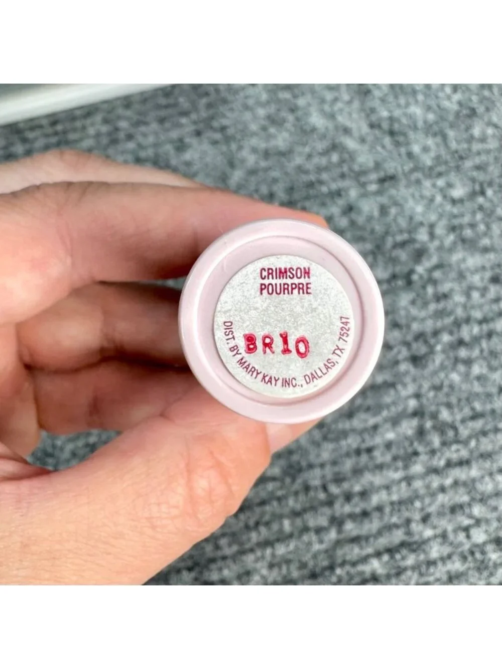 Mary Kay CRIMSON High Profile Crème Lipstick NEW sku23